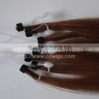 TOP REMY micro rings loop wavy hair extensions
