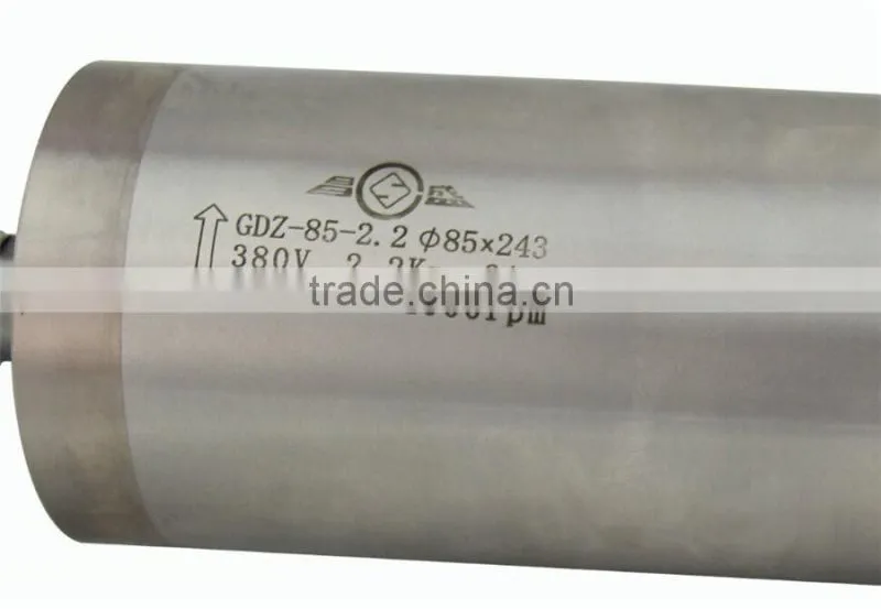 GDZ85-2.2(380V) Toauto 2.2kw 24000rpm wood work spindle motor for cnc