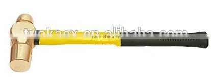 Aluminum bronze ball pein hammer non sparking tool hammers