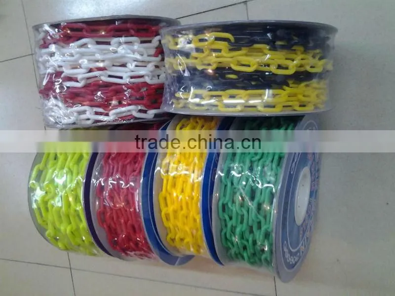 6MM /7MM /8MM Red NEW PE plastic chain for road