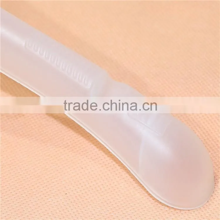 Translucent plastic children hanger for garment display
