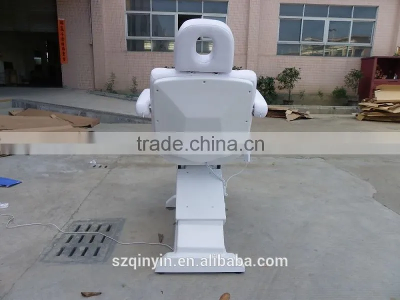CE approval white massage table electric face hole