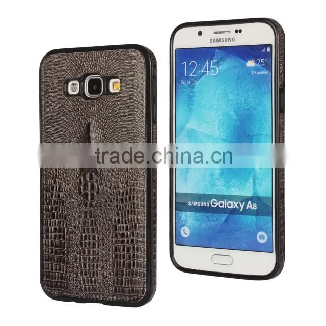 Stock Alligator Skin Leather Cell Phon Mobile Phone Case For Iphone 6S