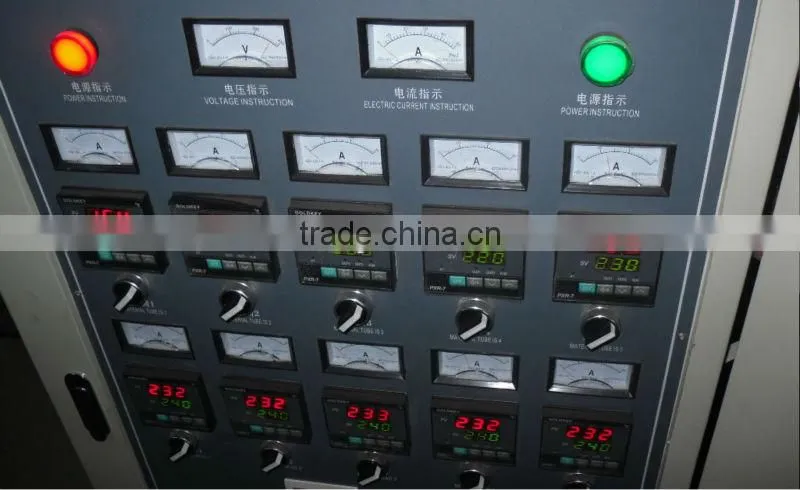 Bubble wrap cast film extrusion line