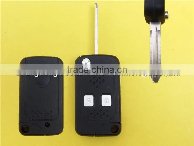 Toyota Carola 2 buttons remote modified folding key case