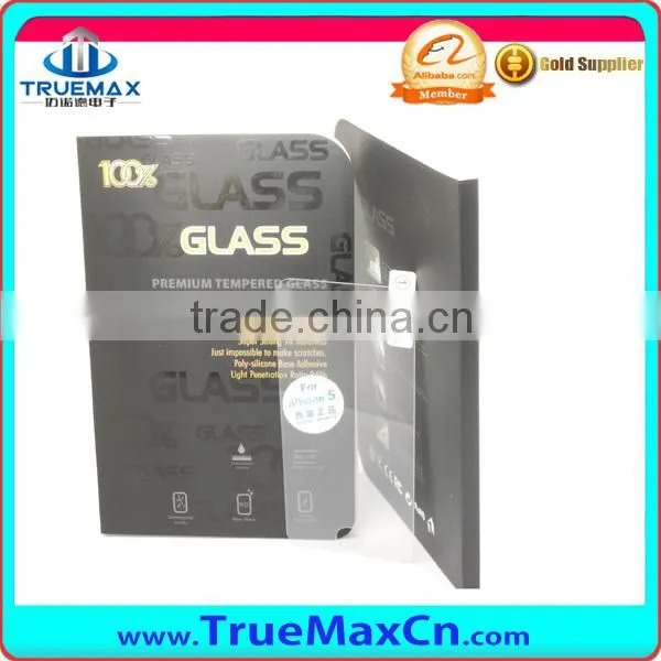 for iPhone 5 Glass Screen Protectors with High Quality