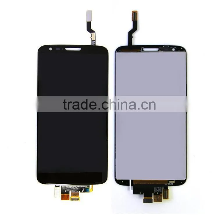 Best Quality LCD Screen Parts for LG G2 d802 LCD and Touch Screen assembly Digitizer with Frame