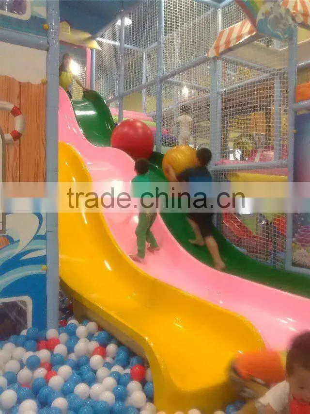 2015 New design police station used commercial kids indoor playground