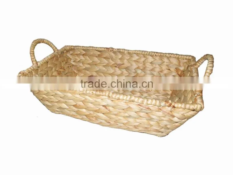 2015 New Product Water Hyacinth Basket for Home Decoration and Furniture