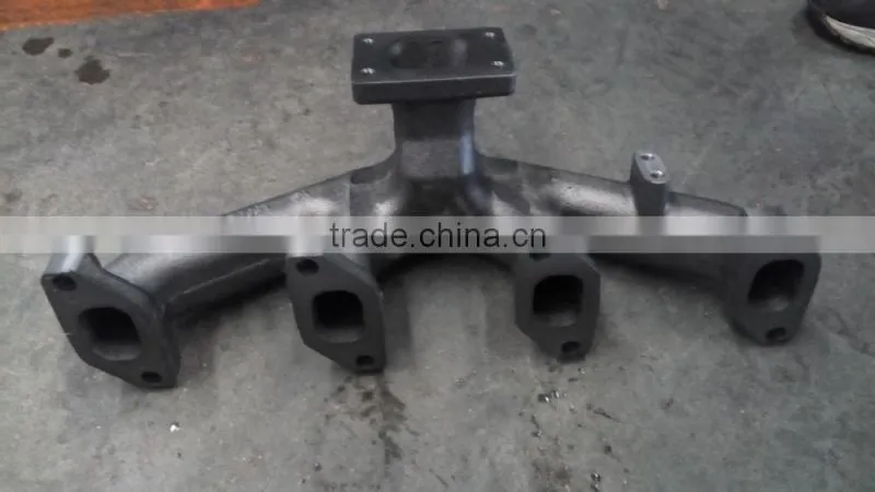 heavy duty diesel engine exhaust pipe, Sand casting exhaust pipe,