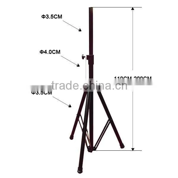 Professional easy ajustable cheapest tripod speaker stand
