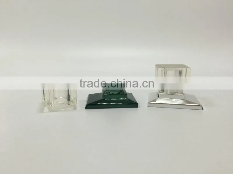 Glass perfume bottle with sharlyne cap for sale