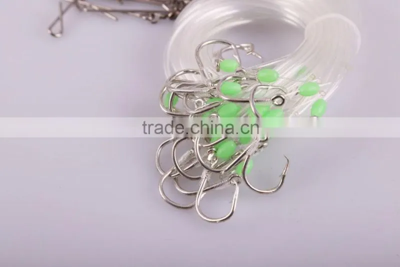 The New 2016 Japan fishing hooks 25pcs/1 bag Longline Traces Tubing 82cm fishhook #18 lure hook for fishing