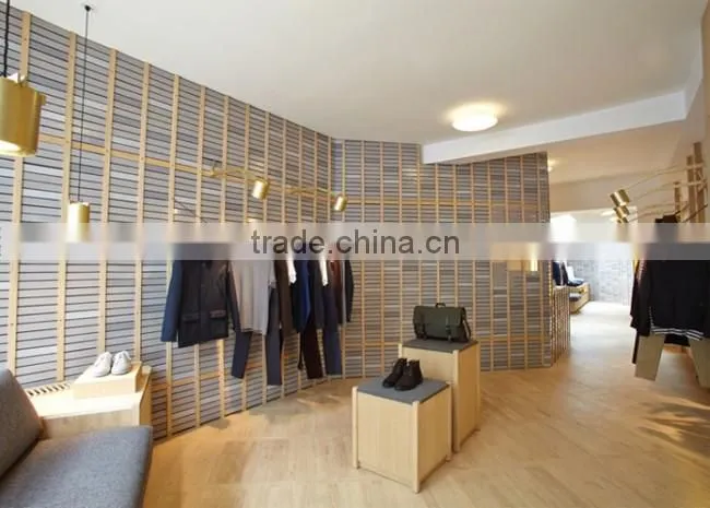 General Usage Super U 2016 Clothing Store Display Furniture