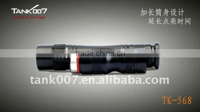 mini led torch keychain 180lumens LED R5 Five Mode TANK007 TK568