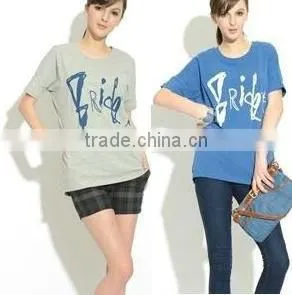 ladies t shirt printed plain blank t shirt women