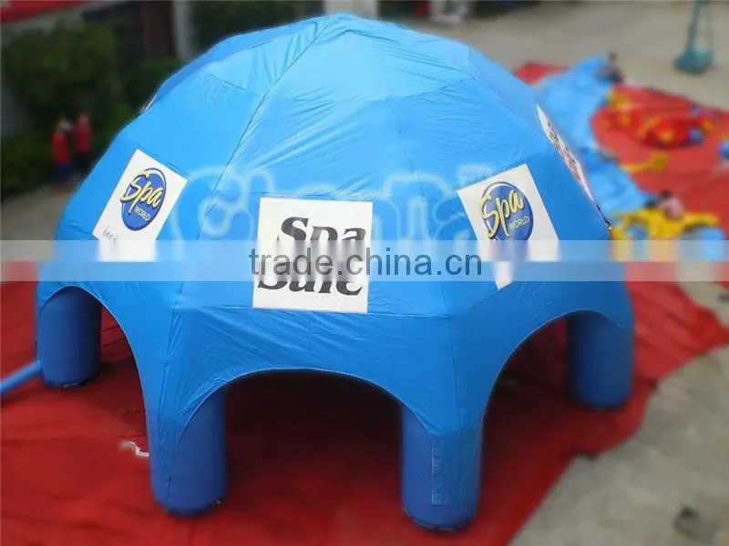 outdoor adverting igloo tent,inflatable garage tent for advertisement