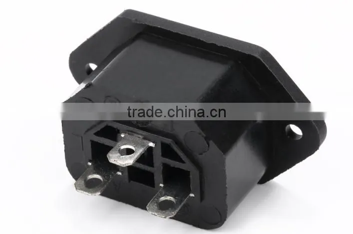 RS-02 3pin waterproof AC female Socket apply for electronic