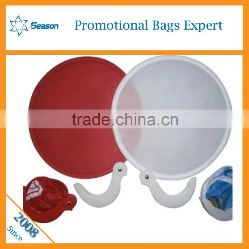 Folding fabric frisbee Folding cloth frisbee Fabric nylon frisbee