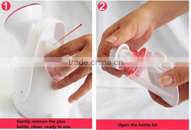 Home use face steamer