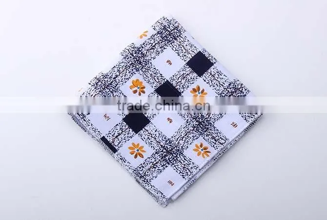 Pocket Square,Cotton Pocket Square,Flower Printed