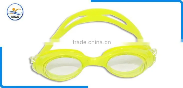 Factory direct custom diving swimming safety anti fog waterproof silicone underwater goggles for glasses