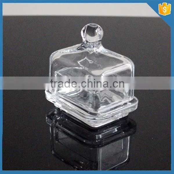 Glass Cloche Glass Plate Set Serving Tray Platter