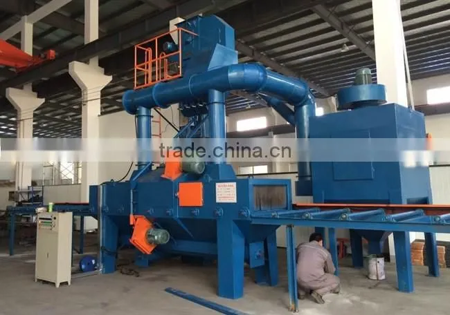 Roller conveyor H Beam Shot Blast cleaning Machines