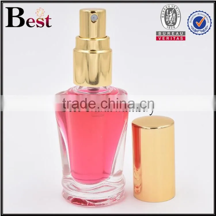 9ml clear glass bottle diamond glass bottle cosmetic glass bottle