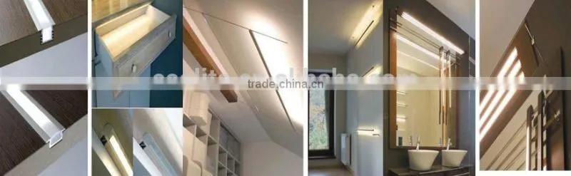 LED Aluminum profile various size and shape aluminium extrusion profile