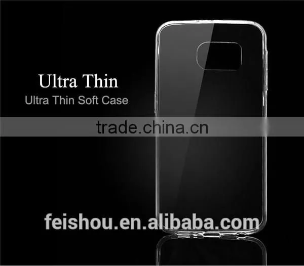 Factory Outlet Soft Transparent Clear TPU Case for Samsung Galaxy S6 G9200