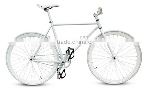 2016 new style 40mm alloy rim colorful road bike/bicycle fixed/fixie gear bike , single gear speed