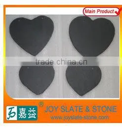 Natural Stone Black Square Coasters slate table mats table runners