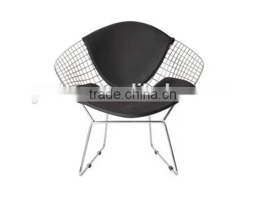 High quality chrome dining chair Henry bertoia diamond chair