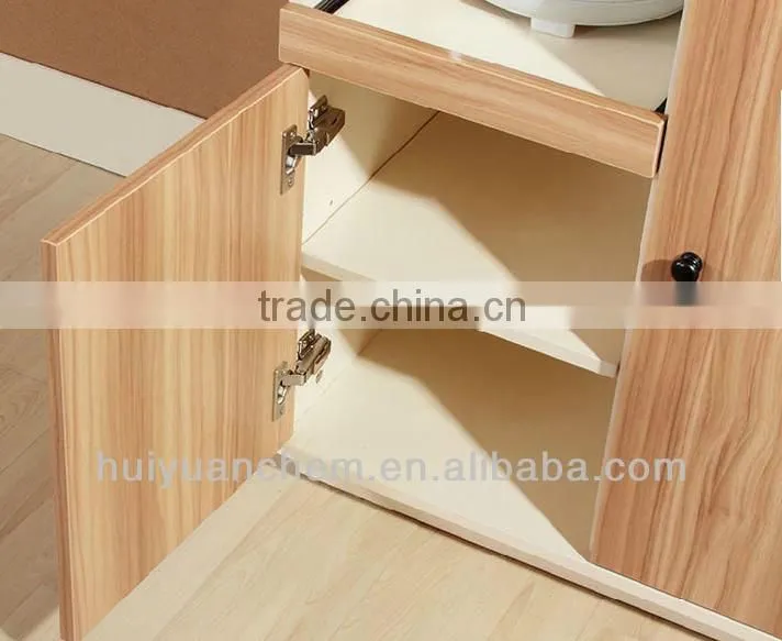 Wood shoe cabinet particle board modern furniture made in china
