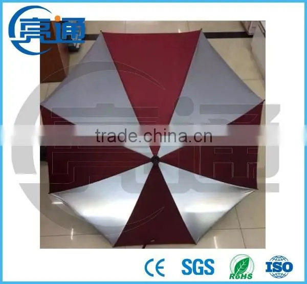 Automatic windproof nocturnal reflective umbrella