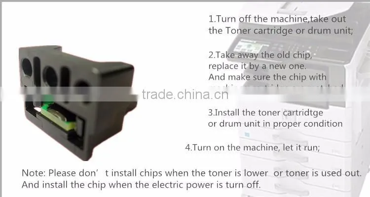 AL 2031 204TD 214TD toner chip resetter for sharp