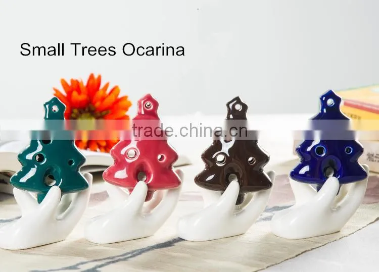 Christmas Tree Ocarina Flute For Children Present