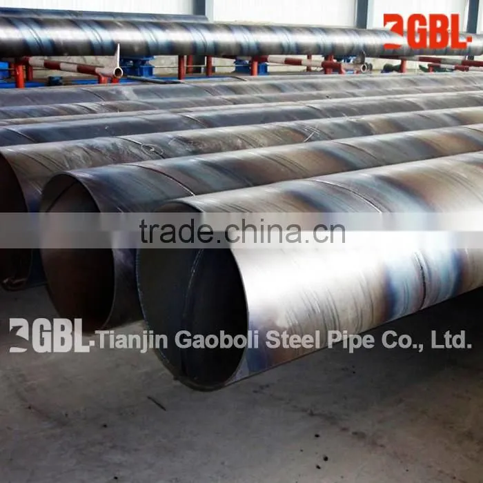 Carbon spiral 1400mm welded steel pipe