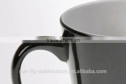 12oz Colour Changing Latte Mug / Outside color printing mug/ Colorful mug for promotion/ Mug for coffee/ Mug for ADs