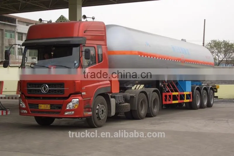3 axles lpg semi trailer 56m3 lpg tank semi trailer lpg semi trailer