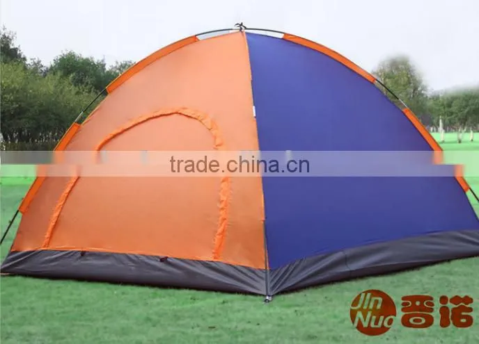 3 person double layers single door outdoor travelling tent