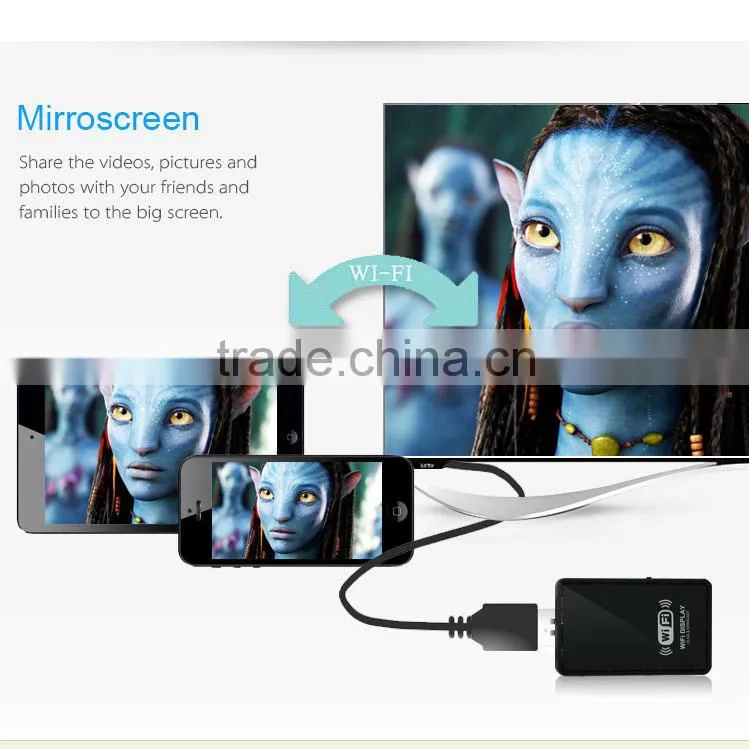 <X-YUNS>PTV-8000B Best Miracast Receiver to HDMI 1080P