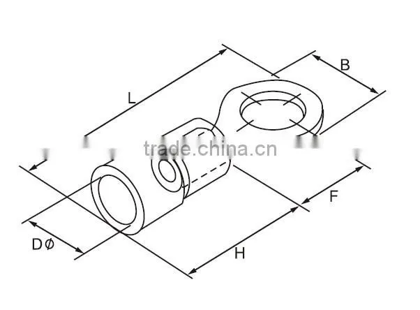 SVL2-6 DALIER TU-JTK Insulated Spade Terminals