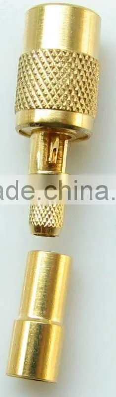 75 ohms cable type Soldering contact and crimp body SMB connector male and female for cable and pcb 14