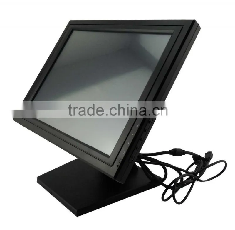 Square screen 17" Resistive Touch Scteen LCD Monitor For POS ATM