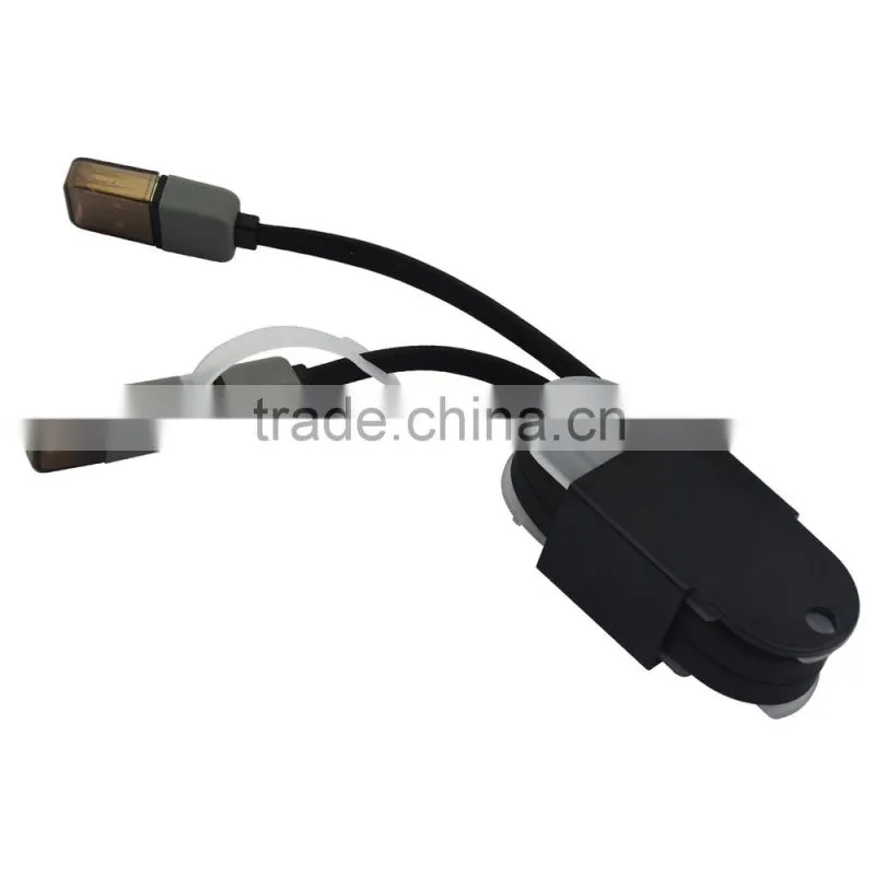 2015 best flat cord wire and data cable hot selling flat usb cable charger for all smart phone