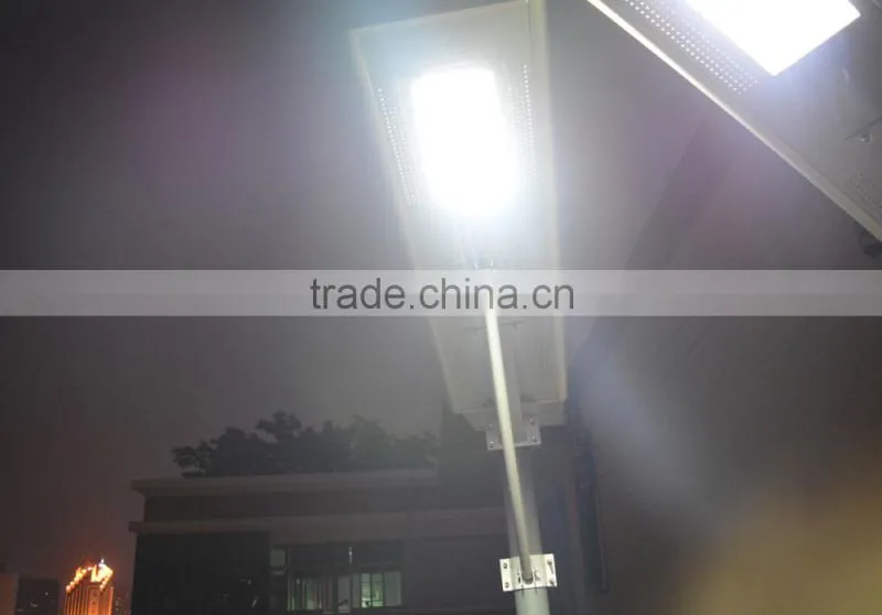 High brightness 80W LED100W PV All in one LED integrated solar street lighting