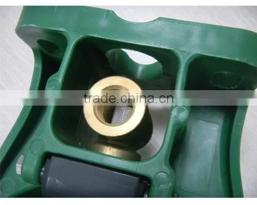 Large plastic cattle bowl