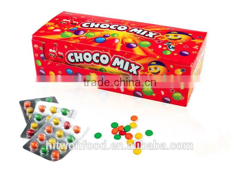 Hitwon chocolate mix candy pressed candy chocolate beans